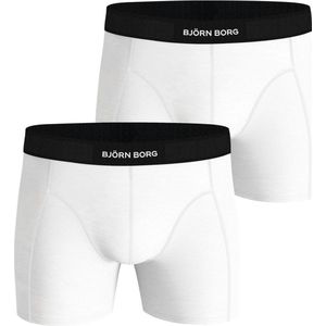 Bjorn Borg - Boxers Premium 2 Pack Wit - Heren - Maat XXL - Body-fit