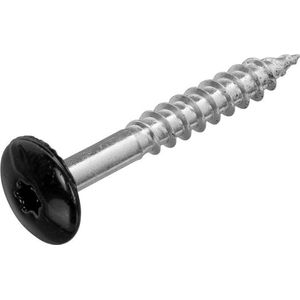 Trespa kleur schroef Zwart 4,8 x 38mm TX-20 - 10 stuks - gevelplaatschroef