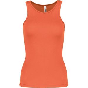 Damessporttop overhemd 'Proact' Fluorescent Oranje - XL