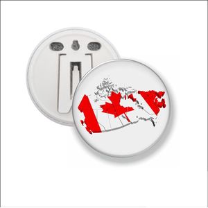 Button Met Clip - Canada