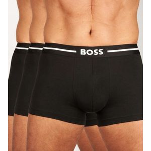 HUGO BOSS Bold trunks (3-pack) - heren boxers kort - zwart - Maat: S