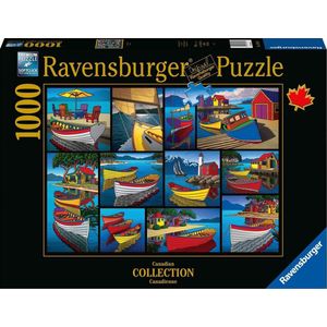 Ravensburger puzzel Canadian Collection On the water - Legpuzzel - 1000 stukjes