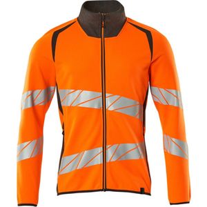 Mascot Accelerate Safe Sweatshirt met rits 19184-781 - hi-vis oranje/donkerantraciet - S