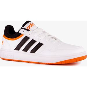 Adidas Hoops 3.0 CF C kinder sneakers wit zwart - Maat 39 1/3 - Uitneembare zool
