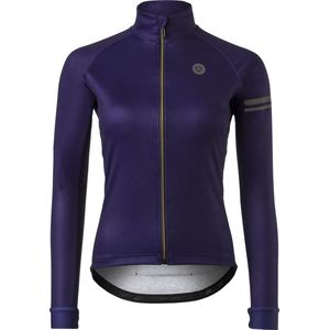 AGU Solid Thermo Fietsjack II Trend Dames - Paars - L - Winddicht - Waterafstotend - Softshell materiaal