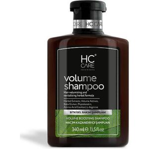 HC Care Kruiden Volume Shampoo - Voedende Behandeling - Hydraterende Haarverzorging voor Droge, Beschadigde Haargroei - Dagelijks gebruiken voor Dun Haar - 340 ml