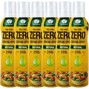 Rabeko | Zero Cooking Spray | Naturel | 6 Stuks | 6 x 200 ml