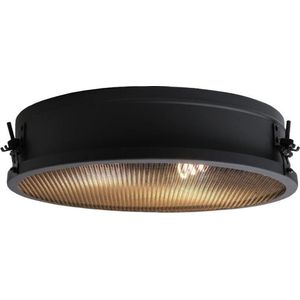 Brilliant Zois - Plafondlamp - E27 max 2x60W - Zwart