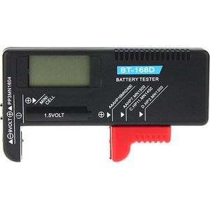 Heble® - Digitale Batterijtester - {Battery/Batterij} Meter - Digitaal - Zwart