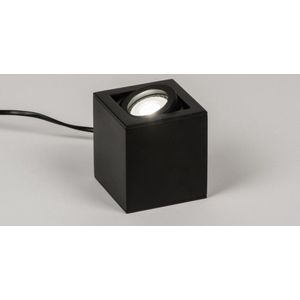 Lumidora Tafellamp 72395 - HOPE - GU10 - Zwart - Metaal