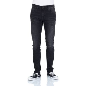 mavi Heren Jeans James skinny Fit Zwart 27W / 32L Volwassenen