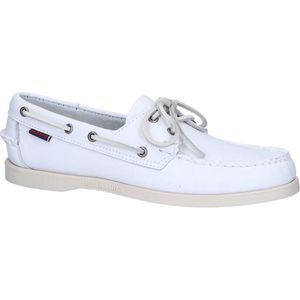 Witte Bootschoenen Sebago Dockside  Heren 42