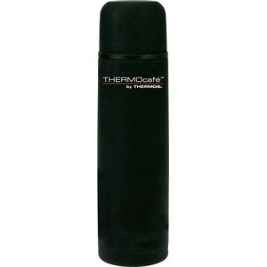 Thermos Everyday thermosfles 1 liter - Zwart Rubber