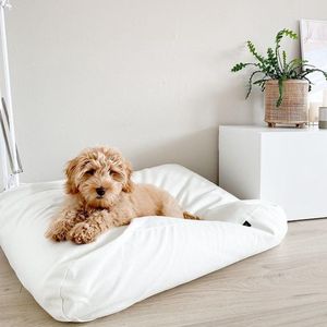 Dog's Companion - Hondenkussen / Hondenbed white sand - S - 70x50cm