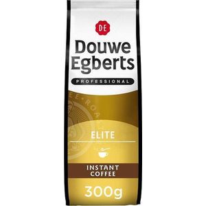 Koffie Douwe Egberts instant Elite 300gr