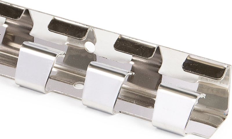 Rubbermagazijn | Rails voor PVC strokengordijn | 1000mm | tochtdeuren