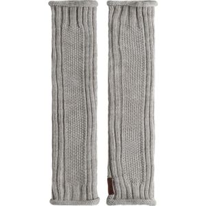 Knit Factory Kick Beenwarmers - Dames kuitwarmers gemaakt van wol - Voor de herfst en winter - Iced Clay