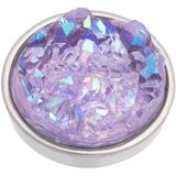 iXXXi-Jewelry-Top Part Drusy Purple-Zilver-dames--One size