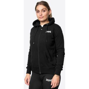 Lonsdale Damen Calder Vale Kapuzensweatjacke mit Reißverschluss Black-M