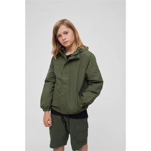 Brandit - Summer frontzip Kinder Windbreaker jacket - Kids 146/152 - Groen