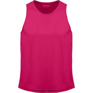 Heren tanktop 'Cool Vest' Hot Pink - XXL