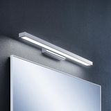 Lindby - Wandlamp - 1licht - aluminium, kunststof - H: 5 cm - wit, chroom - Inclusief lichtbron
