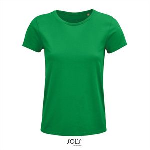 SOL'S - Crusader T-shirt dames - Groen - 100% Biologisch katoen - M