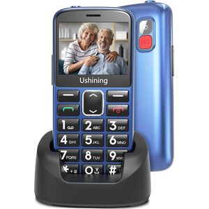 Mobiele telefoon voor senioren, Draagbare Pager Voor Zorgverleners / Sos Alarm - Noodoproepknop Bel / Noodalarmsysteem / Persoonlijke Alarmhulp \ telefoon voor oudere mensen