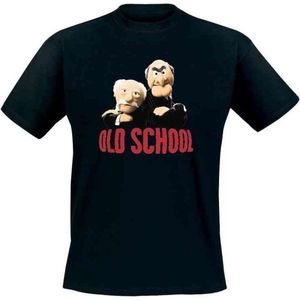 The Muppets - Muppets Old School Heren T-shirt - XL - Zwart