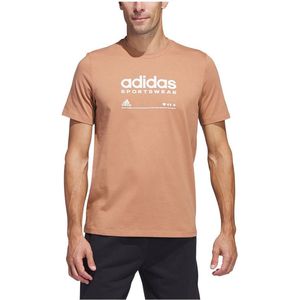 Adidas Lounge T-shirt Met Korte Mouwen Oranje M Man