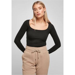 Urban Classics - Organic Longsleeve Bodysuit - Zwart