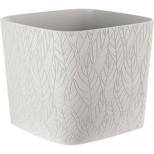 Bloempot Vierkant Amandel L 38 x B 38 x H 32 cm – Elezza Leafmood – Voor binnen en buiten