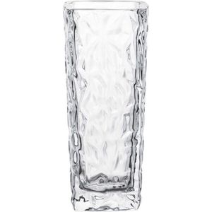 Gerimport Bloemenvaasje - voor kleine stelen/boeketten - helder glas - D6 x H15 cm