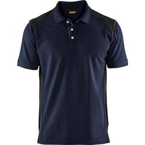 Blåkläder 3324-1050 Poloshirt Piqué Donker marineblauw/Zwart - Maat XS