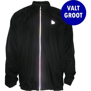Donnay Hardloopjas - Running jacket - Heren - maat S - Black (020)