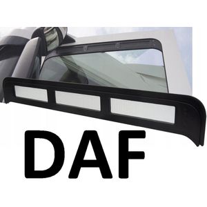 Muggengaas voor DAF -veiligheidsramen, in het bovenste deel van het glas gedrukt. Muggennet aangepast aan autodeuren. Het bedekt de opening tussen het glas en de deur strak. Het is comfortabel en verbetert de luchtcirculatie in de cabine.