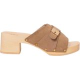 Scholl Pescura Sarah Muiltjes - Dames - Taupe - Maat 41