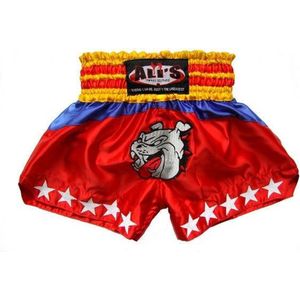 Ali’s Fightgear Kickboks broekje Unisex - Rood - Maat S