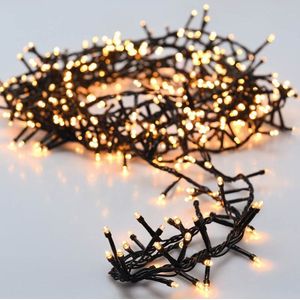 Kerstverlichting Clusterverlichting 1000 LED – 20 meter – warm wit - microcluster