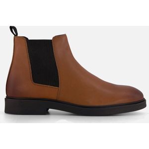 Vertice Chelsea boots cognac Leer - Maat 44