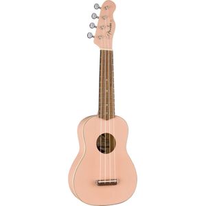 Fender Venice Soprano Ukulele Shell Pink - Sopraan ukulele