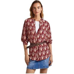 Pepe Jeans Gasha Shirt Met Lange Mouwen Rood S Vrouw