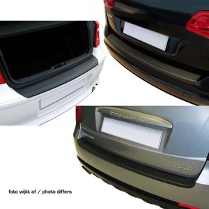 ABS Achterbumper beschermlijst passend voor Volkswagen Caddy V Box/MPV 2020- (Achterklep & Achterdeuren) (Voor ongespoten bumpers) Zwart