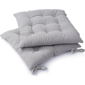 Zitkussen 40x40 cm met Vasthoudbandjes - Verkrijgbaar in Diverse Kleuren - Set van 2