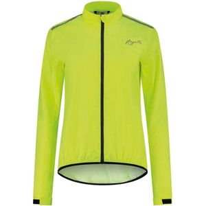 Rogelli Core Regenjas - Fietsregenjack - Dames - Fluor-Geel - Maat S