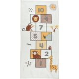 Vloerkleed / Tapijt Safari - Hinkelpad - 70 x 140 cm - Katoen