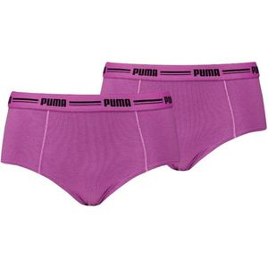 Puma Korte short - 020 Purple - maat 42 (42) - Dames Volwassenen - Katoen/elastaan- 603033001-020-42