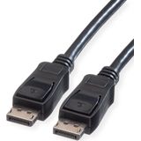 VALUE DisplayPort kabel, DP M/M, zwart, 10 m