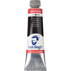 Acrylverf - 735 Oxydzwart - Van Gogh - 150 ml