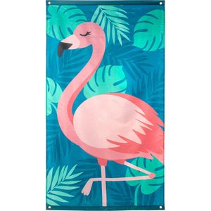 Boland - Polyester vlag Flamingo - Flamingo - Tropisch - Zomer